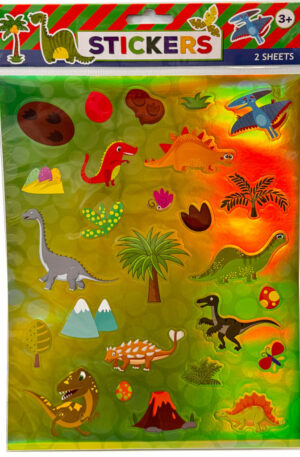 Dinoszaurusz Habitat hologrammos matrica