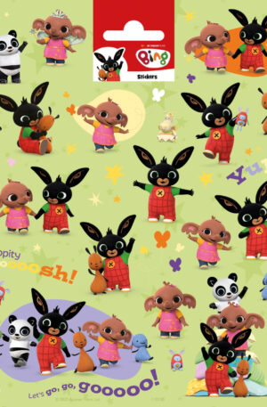 Bing Hoppity matrica szett