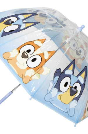 Bluey Puddle gyerek átlátszó esernyő Ø71 cm