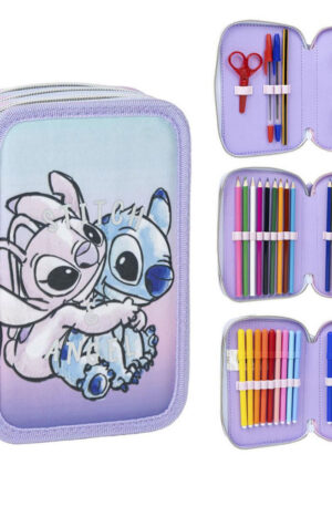 Disney Lilo és Stitch, A csillagkutya Angel tolltartó töltött 3 emeletes