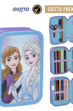 Disney Jégvarázs Sisters tolltartó töltött 3 emeletes