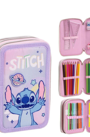 Disney Lilo és Stitch, A csillagkutya Universe tolltartó töltött 3 emeletes