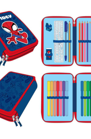 Pókember Spidey tolltartó töltött 2 emeletes