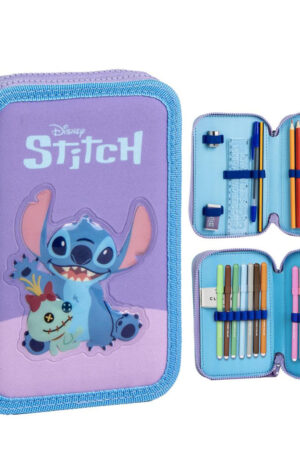 Disney Lilo és Stitch, A csillagkutya Scrump tolltartó töltött 2 emeletes