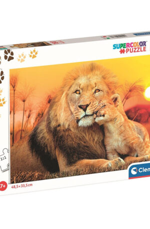 Oroszlán Unexpected Hug 180 db-os puzzle Clementoni