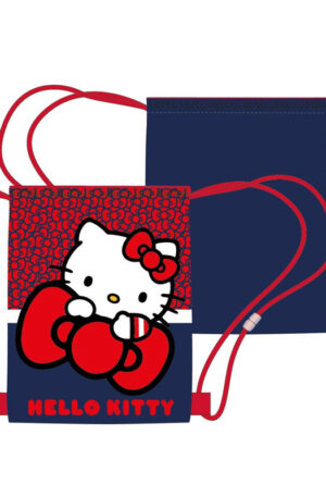 Hello Kitty Red Bow sporttáska, tornazsák 40 cm
