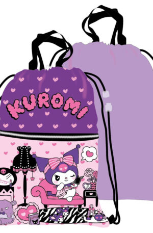 Hello Kitty Kuromi Deluxe sporttáska, tornazsák 45 cm