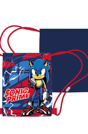 Sonic a sündisznó Prime sporttáska, tornazsák 40 cm