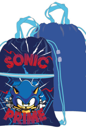 Sonic a sündisznó Prime Deluxe sporttáska, tornazsák 45 cm