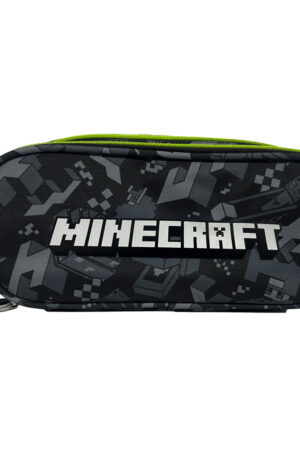 Minecraft Camo Terra 2 rekeszes tolltartó 23,5 cm