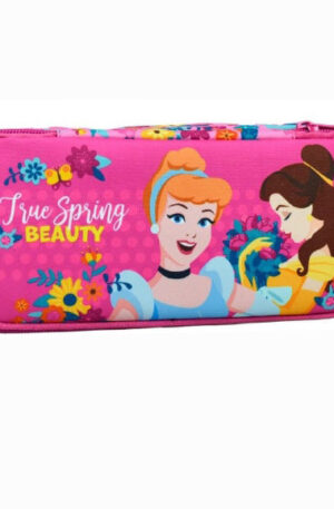 Disney Hercegnők Spring 2 rekeszes tolltartó 26 cm
