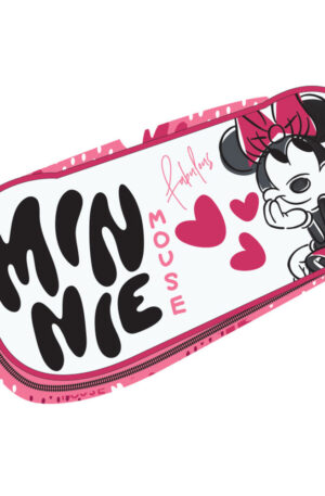 Disney Minnie Draft 2 rekeszes tolltartó 26 cm