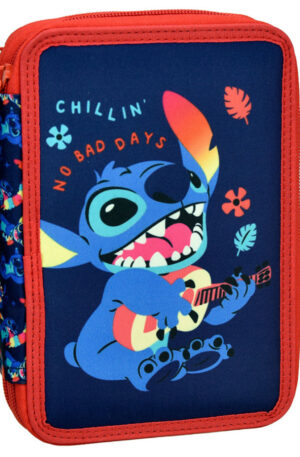 Disney Lilo és Stitch, A csillagkutya Chillin' tolltartó töltött 2 emeletes