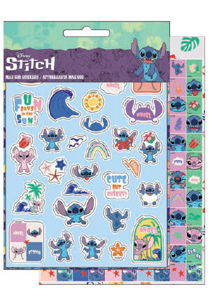 Disney Lilo és Stitch, A csillagkutya Cool 600 darabos matrica szett