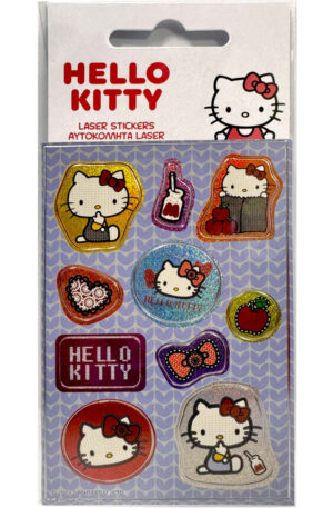 Hello Kitty Apple hologrammos matrica szett