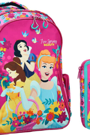 Disney Hercegnők Spring táska és tolltartó szett