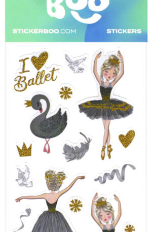 Balett, Balerina Gold matrica szett