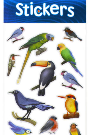 Madár Parrot matrica szett