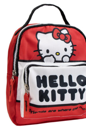 Hello Kitty Red hátizsák, táska 23 cm