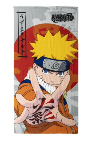Naruto Jutsu fürdőlepedő, strand törölköző 70x140cm (Fast Dry)