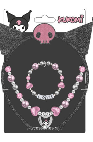 Hello Kitty Kuromi ékszer és hajpánt szett