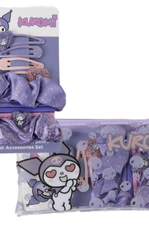 Hello Kitty Kuromi hajcsat, hajgumi szett