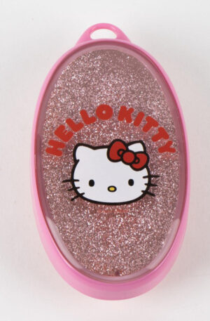Hello Kitty Pink csillámos hajkefe 13 cm