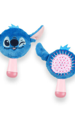 Disney Lilo és Stitch, A csillagkutya Wink mini plüss hajkefe 13 cm