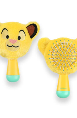 Disney Az Oroszlánkiráy Simba mini plüss hajkefe 13 cm
