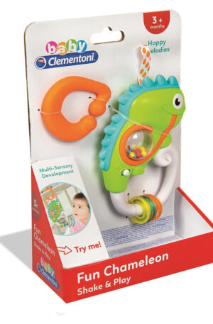 Kaméleon Green baba csörgő Clementoni