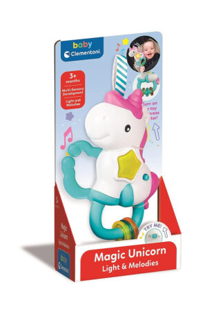 Unikornis Magic baba csörgő Clementoni