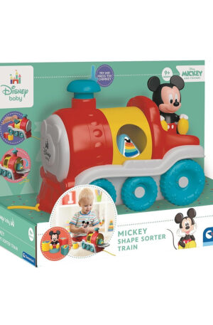 Disney Mickey Express formaválogató vonat Clementoni