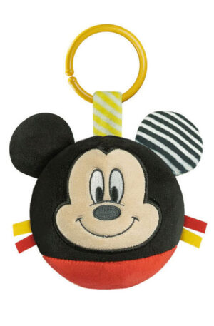 Disney Mickey Round plüss labdafigura, baba csörgő Clementoni