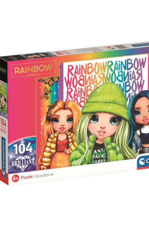 Rainbow High Butterfly 104 db-os Brilliant puzzle Clementoni