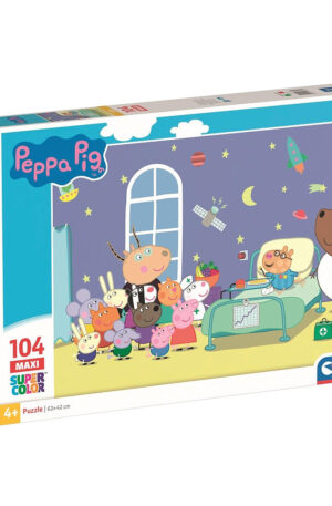 Peppa malac Hospital 104 db-os maxi puzzle Clementoni