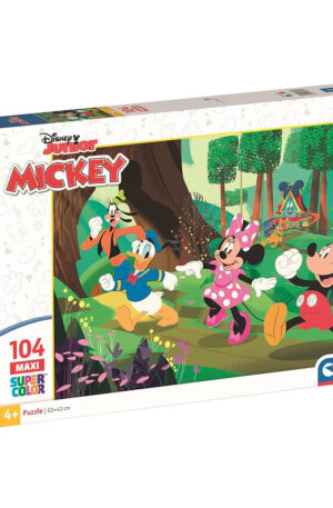 Disney Mickey Lush Forest 104 db-os maxi puzzle Clementoni