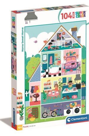 Otthon Sweet 104 db-os maxi puzzle Clementoni