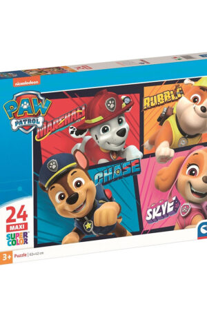 Mancs Őrjárat Ready for Action 24 db-os maxi puzzle Clementoni