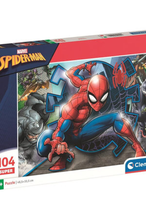 Pókember Action 104 db-os puzzle Clementoni