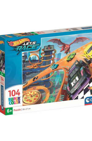 Hot Wheels Ultimate Dragon 104 db-os puzzle Clementoni