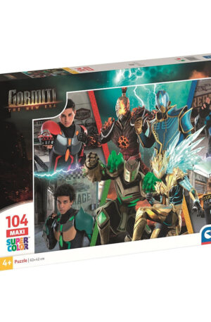 Gormiti Warriors 104 db-os maxi puzzle Clementoni