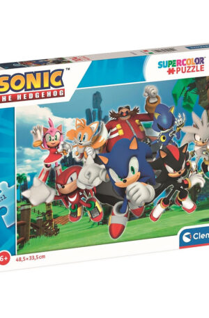 Sonic a sündisznó Characters 104 db-os puzzle Clementoni