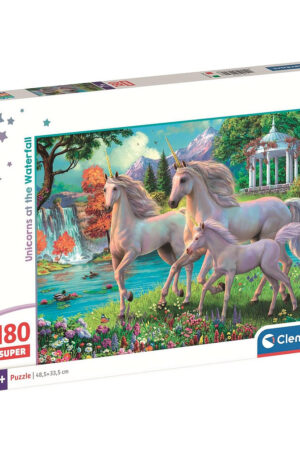 Unikornis Waterfall 180 db-os puzzle Clementoni