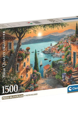Kikötő Steps to Harbor 1500 db-os puzzle Clementoni