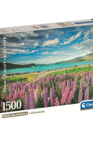 Új-Zéland Lake Tekapo 1500 db-os puzzle Clementoni
