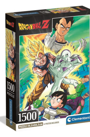 Dragon Ball Intense Battle 1500 db-os Compact puzzle Clementoni