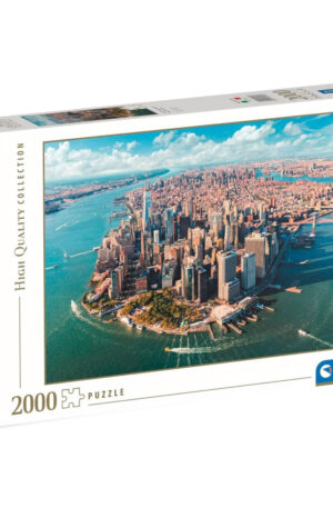 New York Lower Manhattan 2000 db-os puzzle Clementoni
