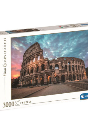 Róma Colosseum Sunrise 3000 db-os puzzle Clementoni