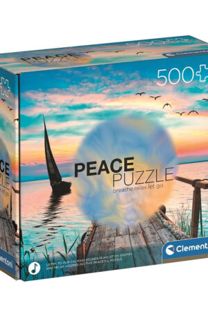 Móló Peaceful 500 db-os Peace puzzle Clementoni