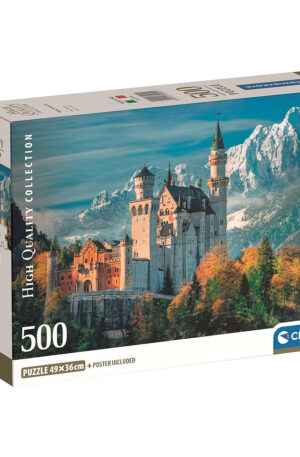 Németország Neuschwantein 500 db-os Compact puzzle Clementoni